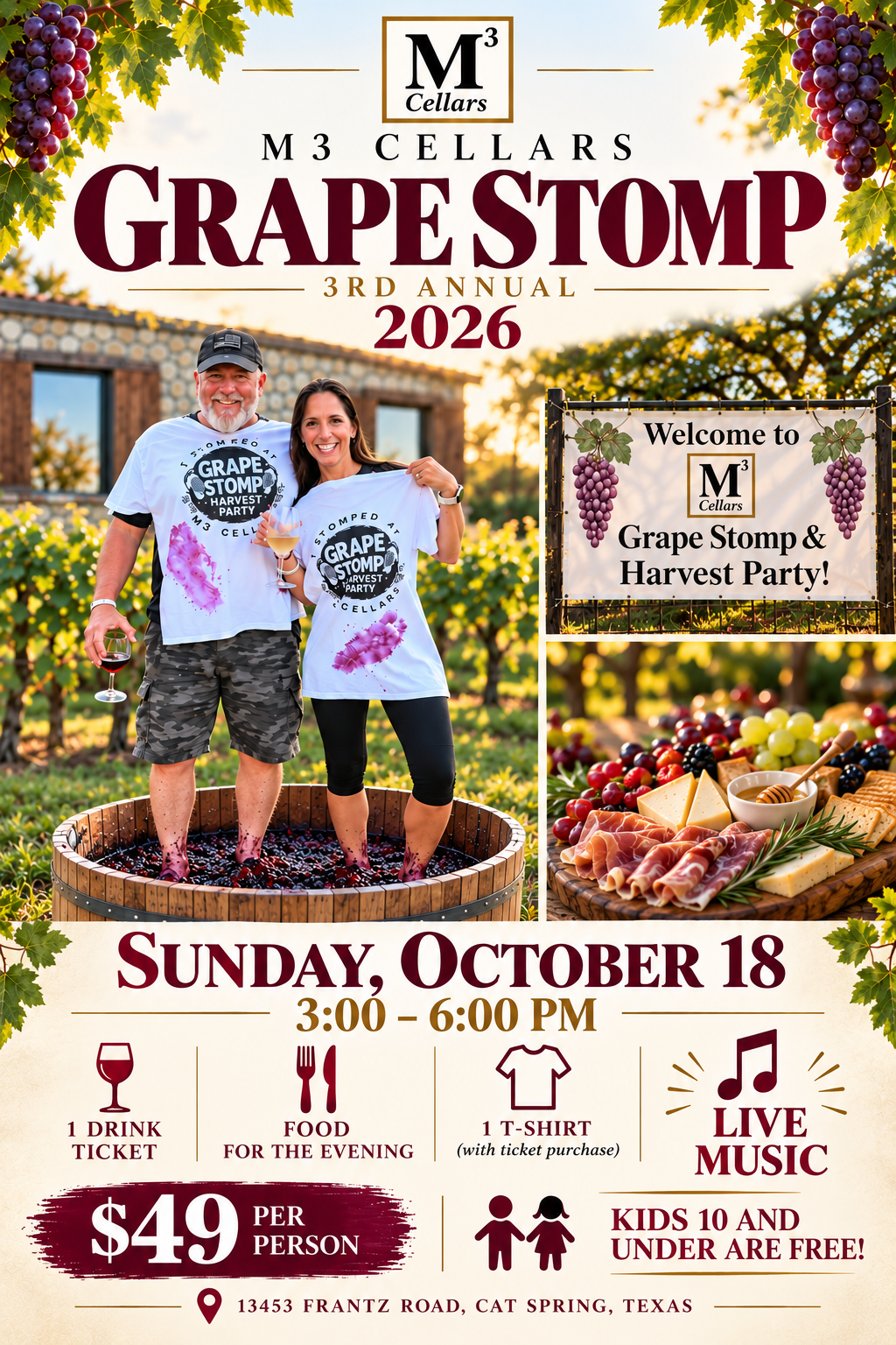 GRAPE STOMP 2026